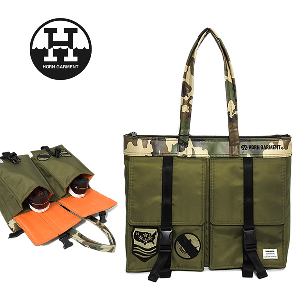 HORN GARMENT［ホーンガーメント］Army of Me Tote Bag/ミリタリー 