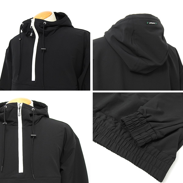 gravis golf［グラビスゴルフ］Triton Storm Fleece Hoodie /バック  