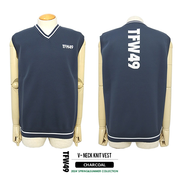 TFW49［ティーエフダブリューフォーティーナイン］KNIT VEST/高機能 