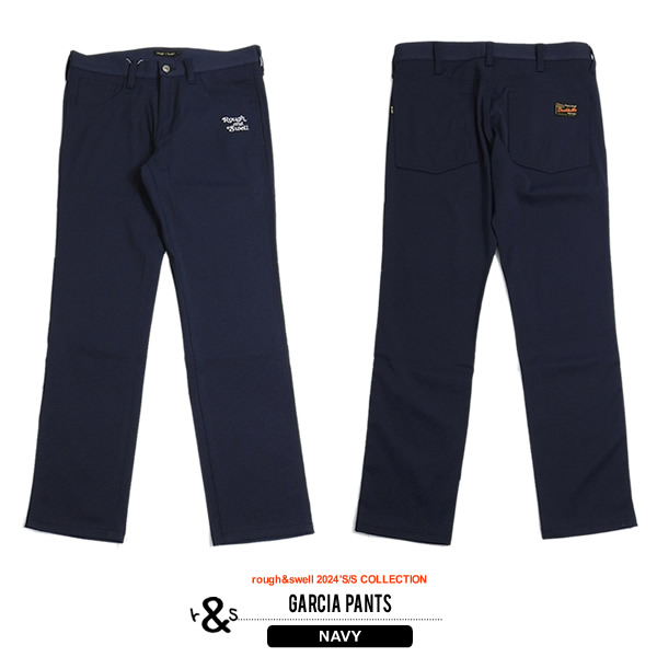 rough&swell ストレッチテーパードパンツ rough&swell［ラフアンドスウェル］GARCIA PANTS/5ポケットストレッチ