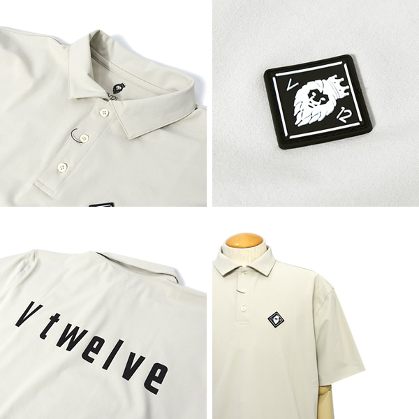 V Twelve V12 ヴィトゥエルブ　ポロシャツ カジュアルゴルフドットコムby PALM SPRINGSにV12［ヴィトゥエルブ］BS