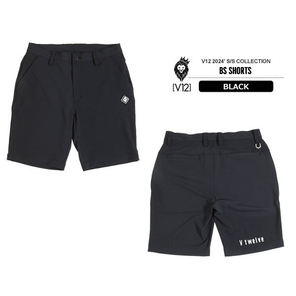 なる様V12 ショートパンツ V12] ゴルフ メンズ ショートパンツ LOGO PIPE SHORTS | 【公式
