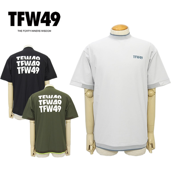 TFWー49［ティーエフダブリュフォーティーナイン］RELAX HALF MOCK  