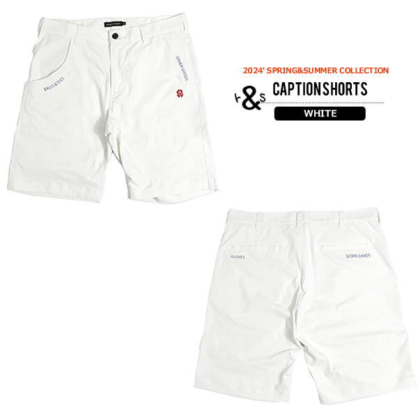 rough&swell［ラフアンドスウェル］CAPTION SHORTS/ ストレッチ