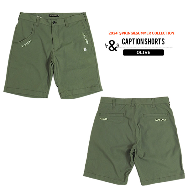 rough&swell［ラフアンドスウェル］CAPTION SHORTS/ ストレッチ  