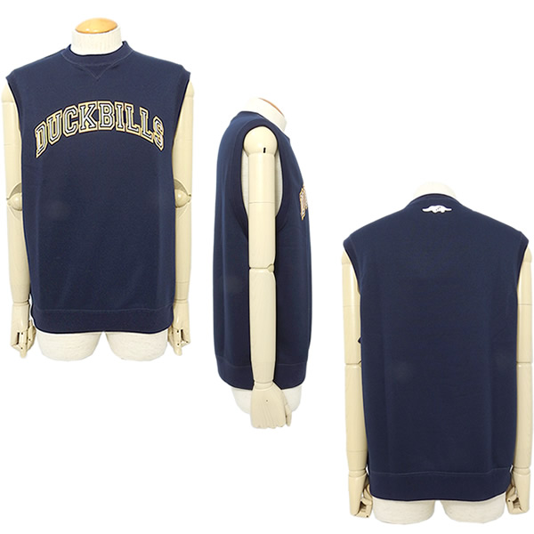 rough&swell［ラフアンドスウェル］DUCKBILLS VEST/裏毛スウェット