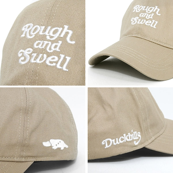 rough&swell［ラフアンドスウェル］ROYAL LOGO B.B. CAP/コットン