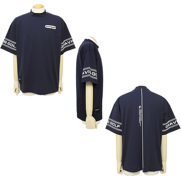 gravis golf［グラビスゴルフ］RELAX FIT MOCKNECK/機能メッシュ