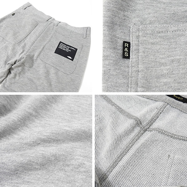 rough&swell［ラフアンドスウェル］CUDA PANTS/裏毛スウェット