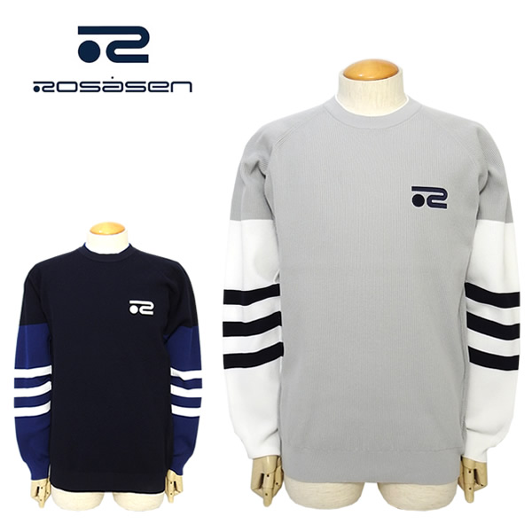 【極美品】rosasen セットアップ ロサーセン ゴルフウェア ROSASEN［ロサーセン］針抜き総針エコニット|カジュアルゴルフドット