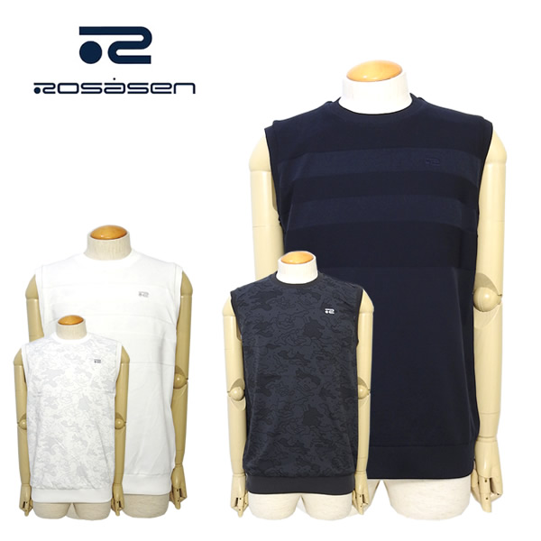 ROSASEN［ロサーセン］リバーシブル撥水ベスト|カジュアルゴルフドット  