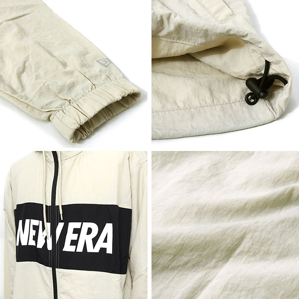 新作！【NEW ERA】フルジップ パーカー☆トラックジャケット NEW ERA ［ニューエラ］NYLON TRACK JACKET/フルジップナイロン