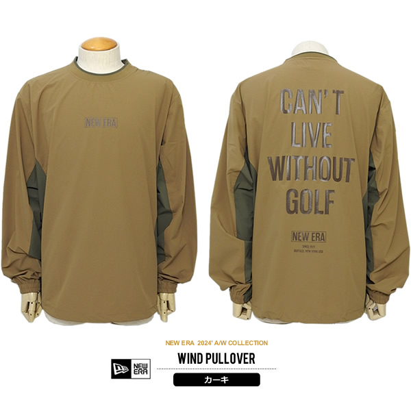 NEW ERA GOLF［ニューエラゴルフ］WIND PULLOVER/ナイロンプルオーバー 