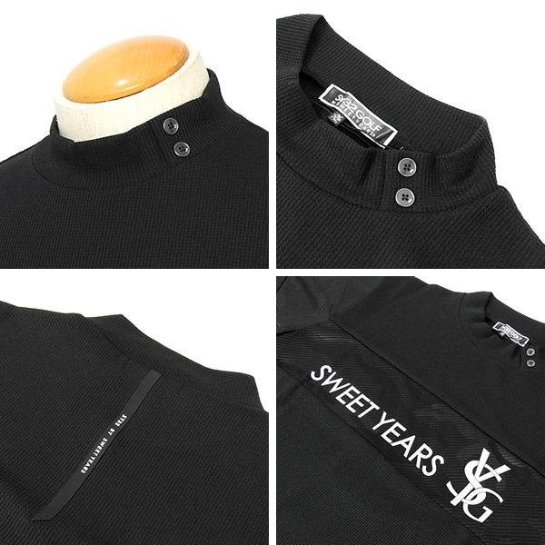 SY32 by SWEETYEARS モックネック SY32 BY SWEET YEARS GOLF［エスワイサーティトゥバイスウィート