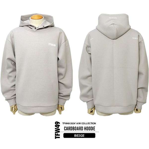 TFW49［ティーエフダブリューフォーティーナイン］CARDBOARD HOODIE  