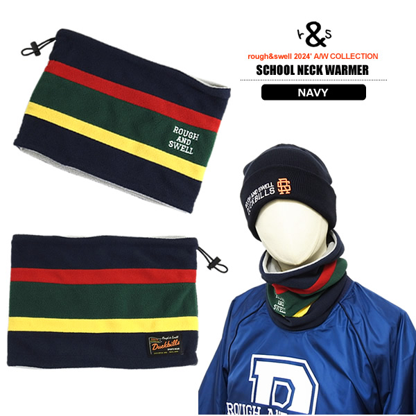 ラフ＆スウェル　ゴルフ　ネックウォーマー　ブラック　ユニセックスフリーサイズ新品 カジュアルゴルフドットコムby PALM SPRINGSにrough&swell［ラフアンド