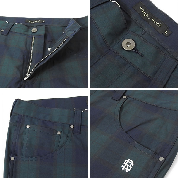 新品正規品【ROUGH&SWELL/M】GLASGOW PANTS パンツ rough&swell［ラフアンドスウェル］GLASGOW PANTS/ブラックウォッチ