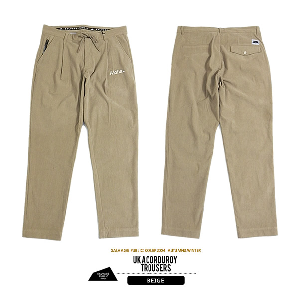 SALVAGE PUBLIC KOLEPA［サルベージパブリックコレパ］Uka Corduroy