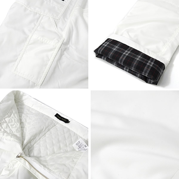 rough&swell［ラフアンドスウェル］61 SPIKE/中綿キルティングパンツ