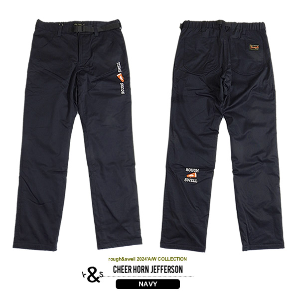 ラフアンドスウェル 裏起毛暖パン rough&swell［ラフアンドスウェル］CHEER HORN JEFFERSON/裏マイクロ