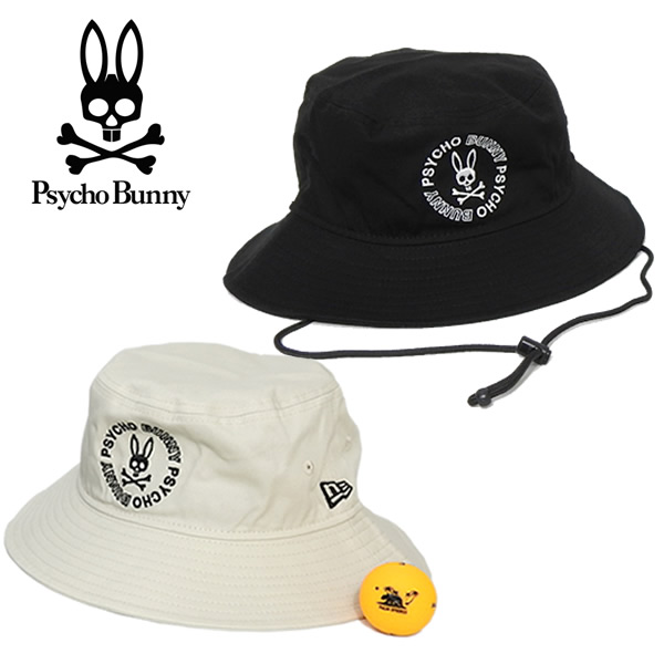 サイコバニー ゴルフ ハット NEW ERAコラボ 帽子 2025年春夏モデル カジュアルゴルフドットコムby PALM SPRINGSにPsycho Bunny