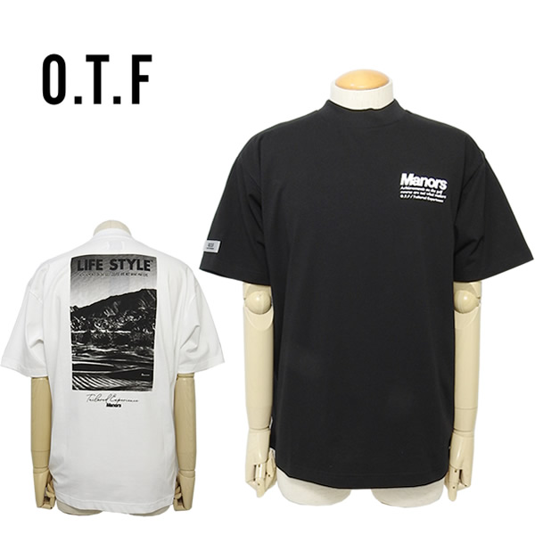 O.T.F［オーティーエフ］SEMI MOCKNECK T-SHIRTS＜PHOTO＞/セミモック