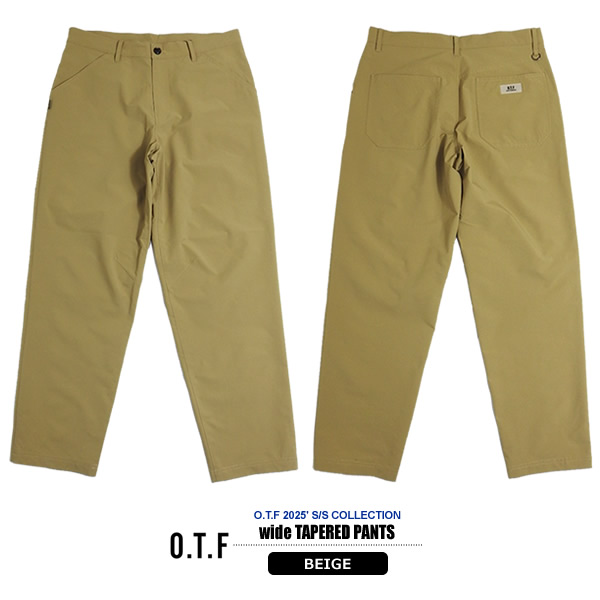 O.T.F［オーティーエフ］wideTAPERED PANTS/ワイドテーパード