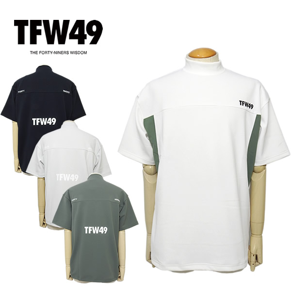 TFW49［ティーエフダブリューフォーティーナイン］MOCK NECK SIDE MESH 