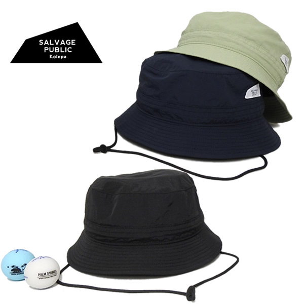 帽子 SALVAGE PUBLIC Kolepa Kai Bucket Hat カジュアルゴルフドットコムby PALM SPRINGSにSALVAGE PUBLIC