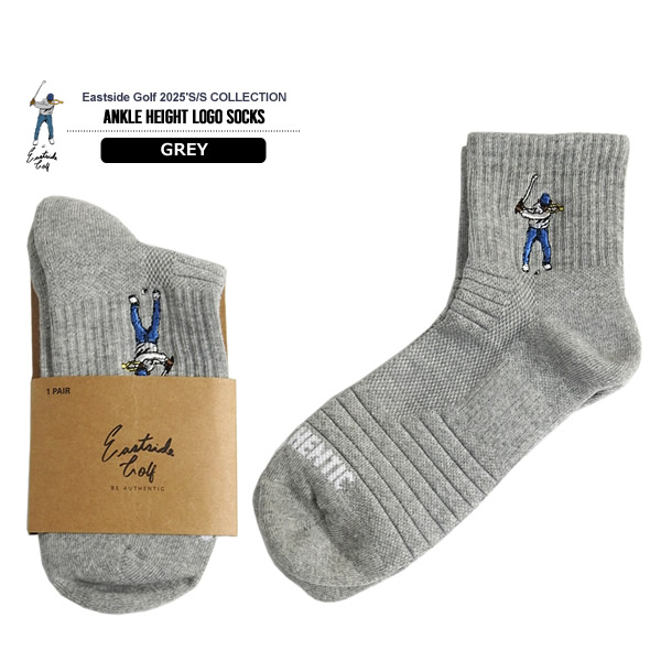 Eastside Golf［イーストサイドゴルフ］ANKLE HEIGHT LOGO SOCKS