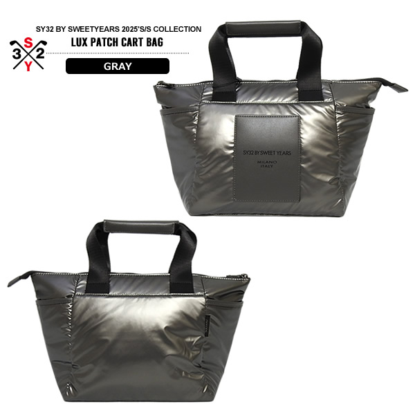 SY32 BY SWEET YEARS - 新品☆【SY32 GOLF】LUX PATCH CART BAG LUX PATCH BAG - 【公式】SY32 by SWEET YEARS GOLF ONLINE SHOP