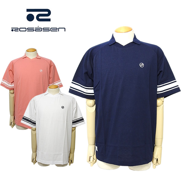 ROSASEN［ロサーセン］クール天竺半袖スキッパーポロシャツ|カジュアル