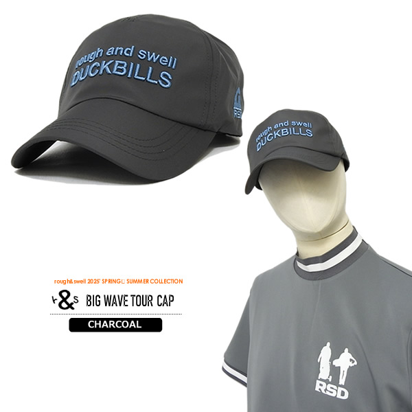 rough&swell［ラフアンドスウェル］BIG WAVE TOUR CAP/ツアーキャップ
