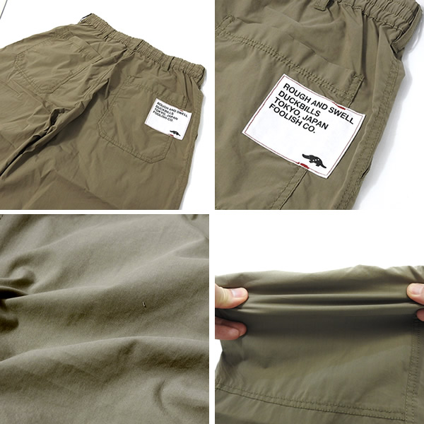 rough&swell［ラフアンドスウェル］BARRACKS PANTS/ワイド