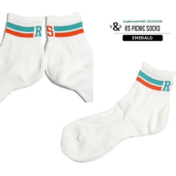 rough&swell［ラフアンドスウェル］RS PICNIC SOCKS/ショート丈