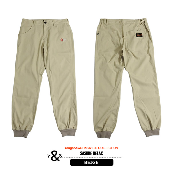rough&swell［ラフアンドスウェル］SASUKE RELAX/ジョガーパンツ