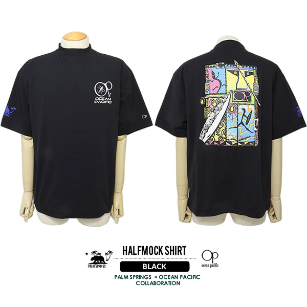 新品タグ付きPALM SPRINGS オーバーサイズTシャツ PALMS PRINGS［パームスプリングス ］OCEAN PACIFIC COLLABORATION