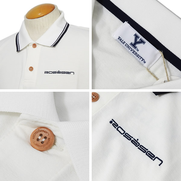 ロサーセン　Rosasen 半袖　ポロシャツ　バックプリント ROSASEN［ロサーセン］SORONA Back Print POLO/ソロナ天竺バック