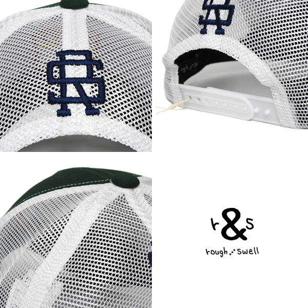 ラフアンドスウェル rough&swell メッシュキャップ3点 rough&swell［ラフアンドスウェル］PREPPY MESH CAP/メッシュ
