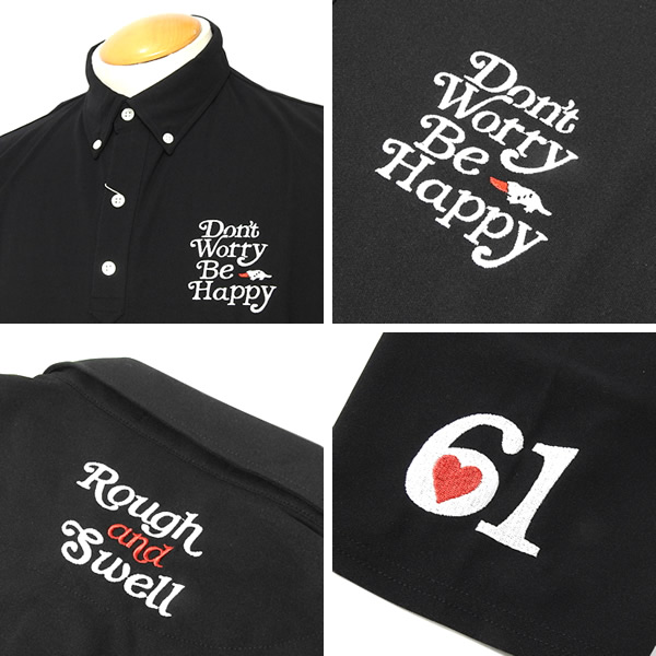 rough&swell［ラフアンドスウェル］DON'T WORRY POLO/半袖B.D