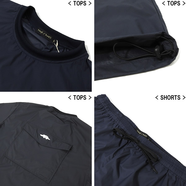 rough&swell［ラフアンドスウェル］SHOWER RAIN WEAR/3点セット