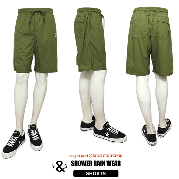 rough&swell［ラフアンドスウェル］SHOWER RAIN WEAR/3点セット