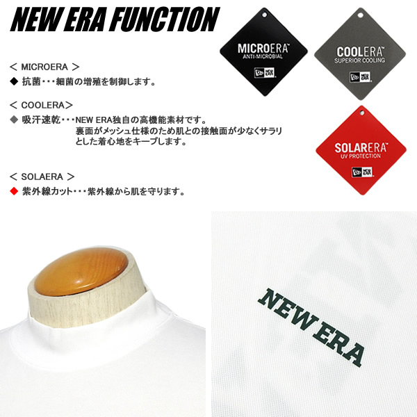 NEW ERA GOLF［ニューエラゴルフ］Mid Neck Tee Vertical Logo