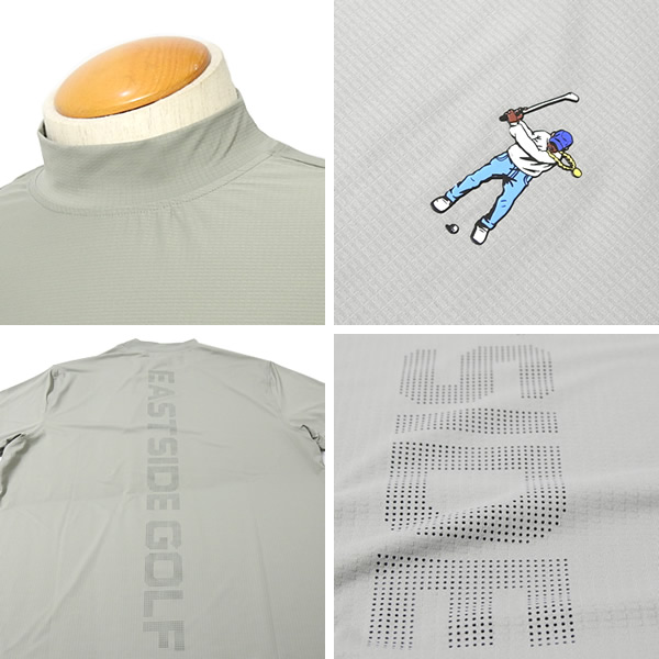 新品　夏用　モックネック Eastside Golf［イーストサイドゴルフ］PERFORMANCE MOCK NECK