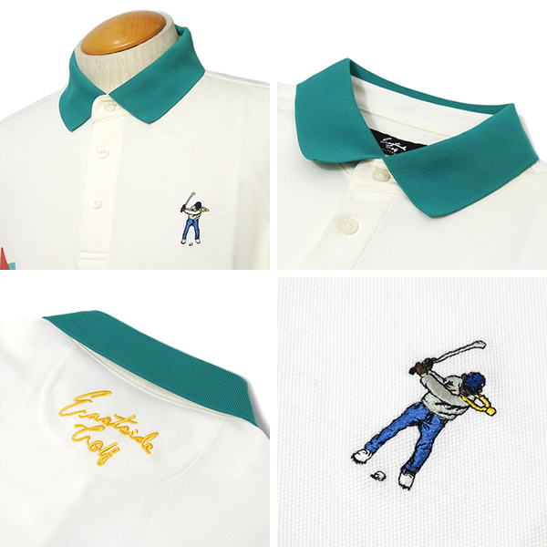 Eastside Golf［イーストサイドゴルフ］GRAPHIC PIQUE POLO