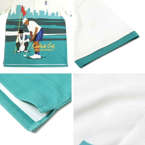 Eastside Golf［イーストサイドゴルフ］GRAPHIC PIQUE POLO