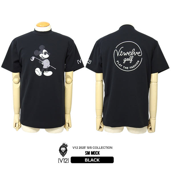 V12［ヴィトゥエルブ］SM MOCK/ディズニーコレクション半袖