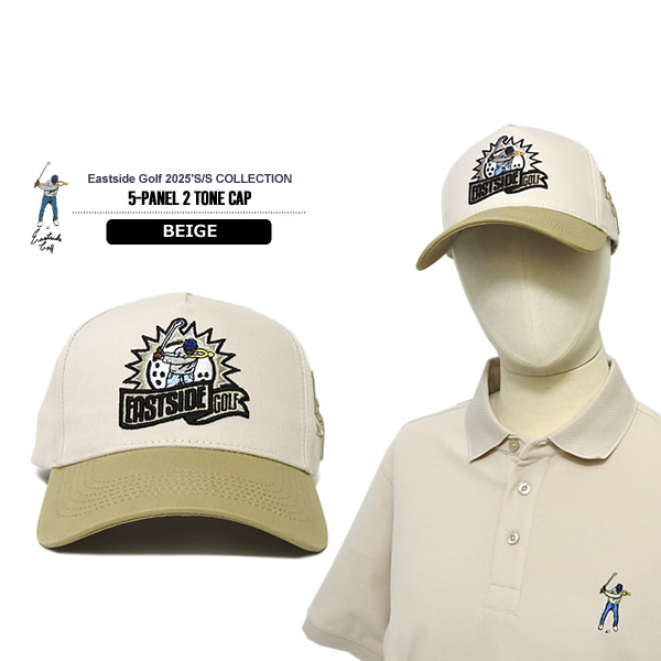 EASTSIDE GOLF  イーストサイド　ゴルフ　キャップ　帽子 Eastside Golf［イーストサイドゴルフ］5-PANEL 2TONE CAP/バイ