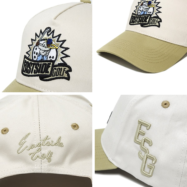 EASTSIDE GOLF  イーストサイド　ゴルフ　キャップ　帽子 NEW ERA x 9FIFTY SNAPBACK CAP ¥13,000 COLOR：GREY / ORANGE x