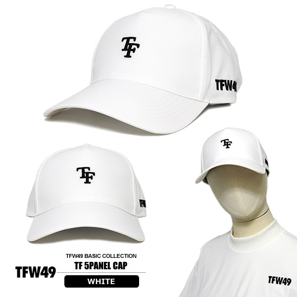 TFW49 5 PANEL CAP キャップ TFW49 - TF 5PANEL CAP / 5パネルベースボールキャップ (ブラック